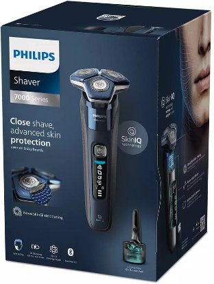 Brivnik PHILIPS S7885/50, za mokro in suho britje, moder