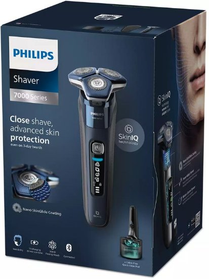 Brivnik PHILIPS S7885/50, za mokro in suho britje, moder