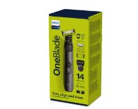 Brivnik PHILIPS QP6651/61 OneBlade Pro 360, obraz+telo, 14 dolžin