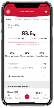 Osebna tehtnica TERRAILLON Body Connect, MyHealth App, Bluetooth, indeks telesne mase, 160 kg