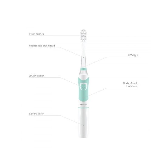 Električna zobna ščetka TRUELIFE SonicBrush Kid G, sonična, otroška