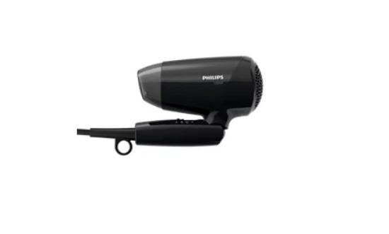 Sušilnik za lase PHILIPS BHC010/10, potovalni, 1200 W, črn