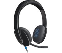 slušalke LOGITECH Headset H540, USB, črne