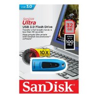 USB ključek 3.0 FLASH DRIVE, 32GB, SANDISK Ultra, SDCZ48-032G-U46B, modri