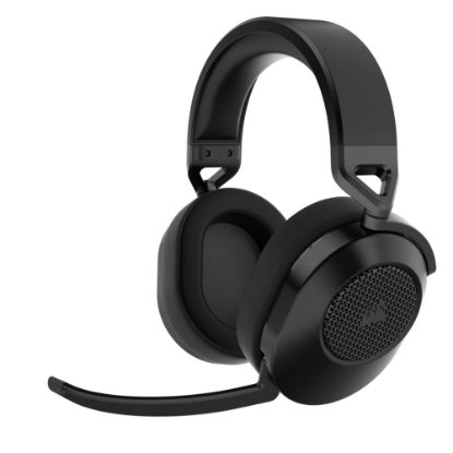 slušalke CORSAIR HS65 Wireless, brezžične, mikrofon, črne