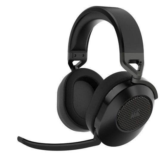 slušalke CORSAIR HS65 Wireless, brezžične, mikrofon, črne