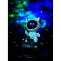 Laserski projektor LONVIS Lunar Rover, 8 vrst projekcij, daljinski upravljalnik