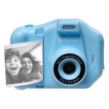 Otroški instant fotoaparat DENVER KPC-1370, modri