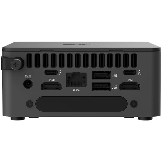 Računalnik ASUS NUC 12 Pro Kit NUC12WSHi7 / Core i7 1260P, 2xSO DIMM DDR4, Intel Iris Xe Graphics, 4xUSB, M.2 22x80 NVMe, 22x42 SATA, 2,5Gb LAN, 2xHDMI, 2xThunderbolt 4 (USB-C+DP), EU kabel