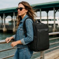 Nahrbtnik za prenosnik OCTIO Metro 17", črni