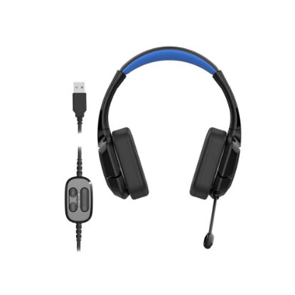 slušalke PHILIPS TAGH401BL, USB, črne