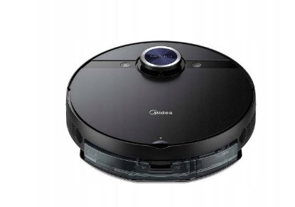 Robotski sesalnik MIDEA S8+, sa postajo za samopražnjenje, črni