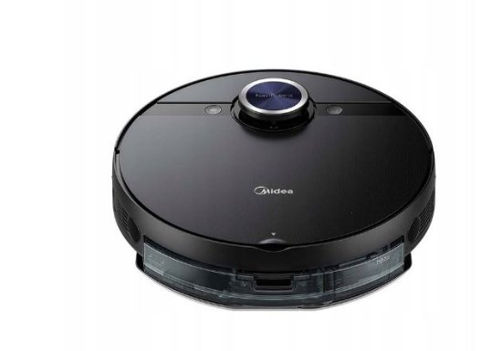 Robotski sesalnik MIDEA S8+, sa postajo za samopražnjenje, črni