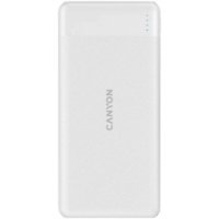 Mobilni USB polnilec  CANYON PB-1009, 10000 mAh, PD, QC3.0, beli