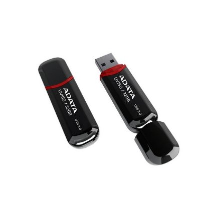 Pomnilnik USB 3.0 FLASH DRIVE 32 GB, ADATA UV150 Black AD, AUV150-32G-RBK, črna