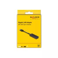 Omrežni adapter DELOCK, USB 3.0 na G-LAN, slim, črni