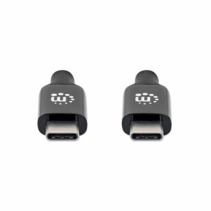 Kabel MANHATTAN, USB 3.2 Gen2, USB-C (M) na USB-C (M), PD 60W, 1.4 DP Alt Mode, 3.0m