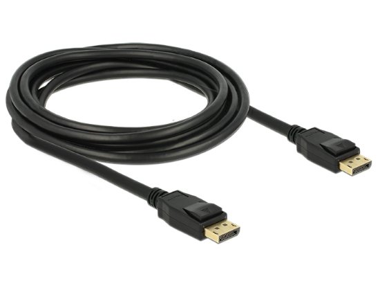 Kabel DELOCK, DisplayPort (M) na DisplayPort (M), 4K, 2m