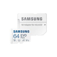 Pomnilniška kartica SAMSUNG, MicroSDXC, 64GB EVO Plus, MB-MC64SA/EU, class 10
