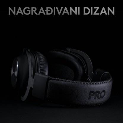 slušalke LOGITECH Gaming G PRO X, 7.1, brezžične, črne