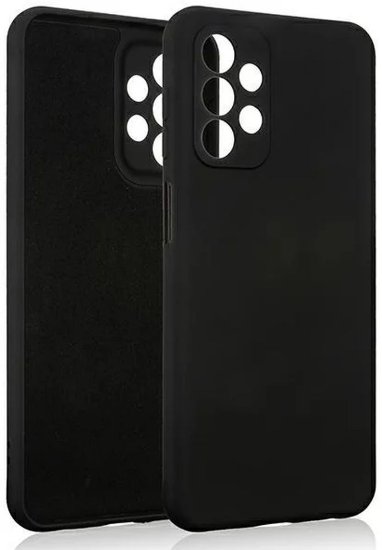 Ovitek BELINE Silicone za Samsung A23 5G A236, črni
