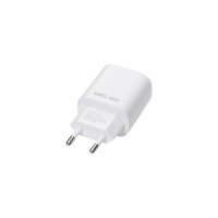 Polnilec BELINE BLN2CW30 GaN, 30W, PD3.0/QC3.0, USB-C + USB-A, beli