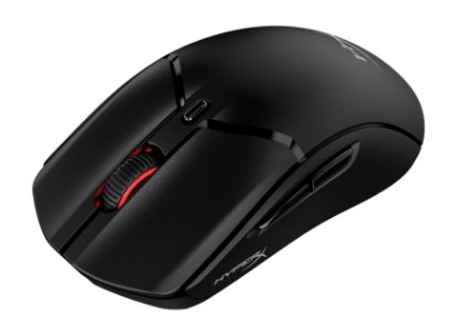 Miška HYPERX Pulsefire Haste 2 Wireless 6N0B0AA, 26000 DPI, brezžična, črna