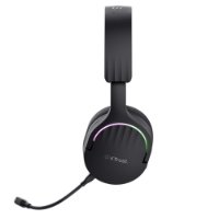 slušalke TRUST GXT 491 Fayzo Wireless, 7.1, RGB, BT, brezžične, črne