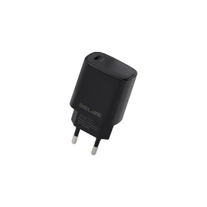 Polnilec BELINE BLNCB20, 20W, PD3.0, USB-C,črni