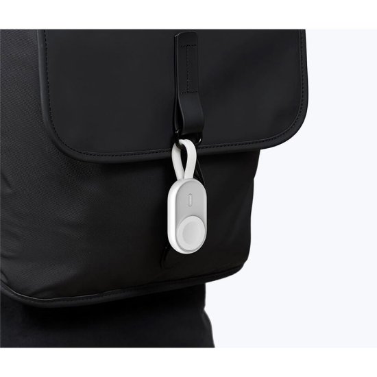 Mobilni USB polnilec VEGER W0102, 1200 mAh, brezžični, za Apple Watch, beli