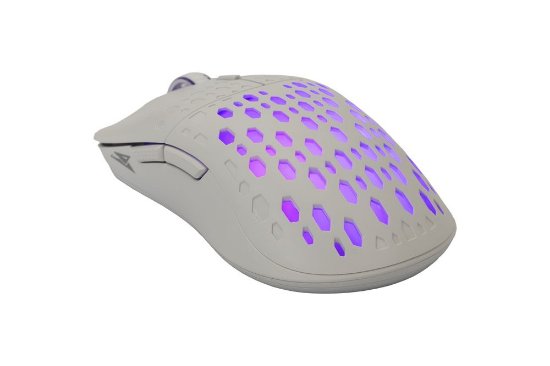 Miška BARACUDA BGM-022 Octopus, RGB, optična, 3600dpi, bela