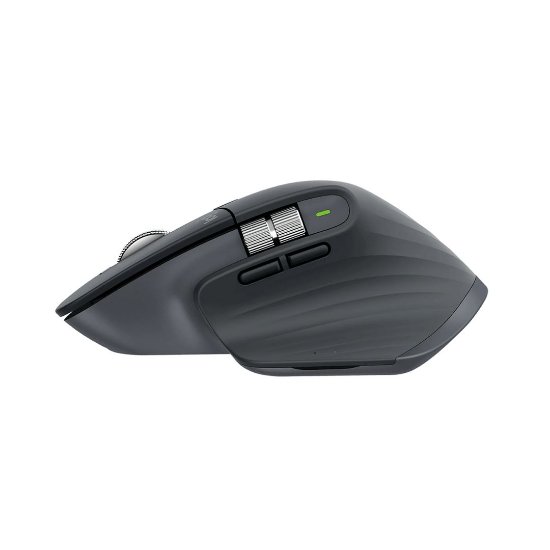 Miška LOGITECH MX Master 3S Performance, laserska, brezžična, BT, grafitna