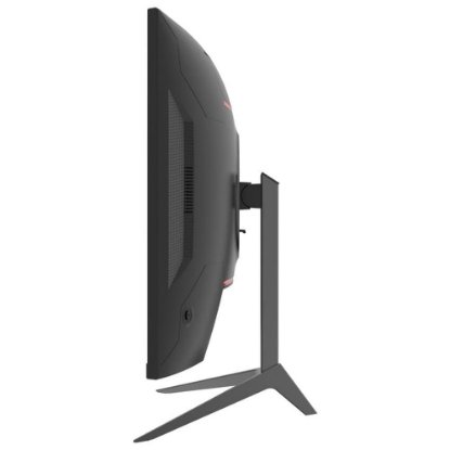 Gaming monitor 27" LC POWER LC-M27QC, QHD, VA, 180Hz, 1ms, 300cd/m2, FreeSync, ukrivljen, črni