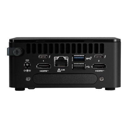 Računalnik ASUS NUC 13 Pro Kit NUC13ANHi5 / Core i5 1340P, 2xSO DIMM DDR4, Intel Iris Xe Graphics, 4xUSB, M.2 22x80 NVMe, 22x42 SATA, 2.5" SATA, 2,5Gb LAN, 2xHDMI, 2xThunderbolt 4, EU kabel