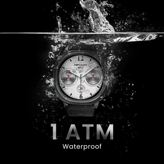 Pametna ura HIFUTURE AIX Lite, Pametna obvestila, črni