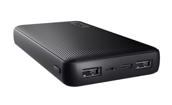Mobilni USB polnilec TRUST Primo ECO, 15000 mAh, črni