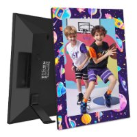 Digitalni okvir za fotografije YIO18A -10.1BL, 10.1" zaslon, WiFi, moder z motivom vesolja