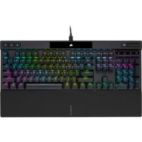Tipkovnica CORSAIR K70 RGB PRO, optičko-mehanička, Corsair OPX, US Layout, USB, črna