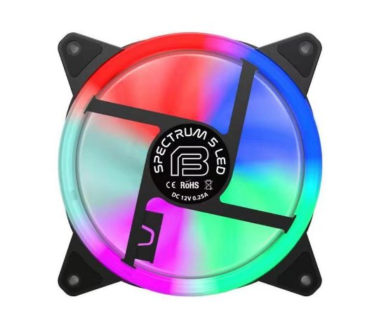 Ventilator BIT FORCE SPECTRUM 5, RGB, 120mm, 1200 okr/min