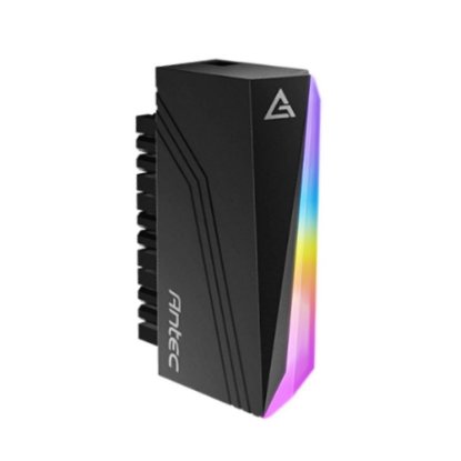 Adapter za matičnu plošču ANTEC, 24-pin ARGB, 90 °, črni