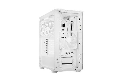 Ohišje BE QUIET Pure Base 501DX, ATX, s steklenim oknom, belo, brez napajalnika