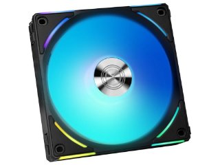Ventilator LIAN LI Uni Fan AL120 V2 RGB PWM, 120mm, črni