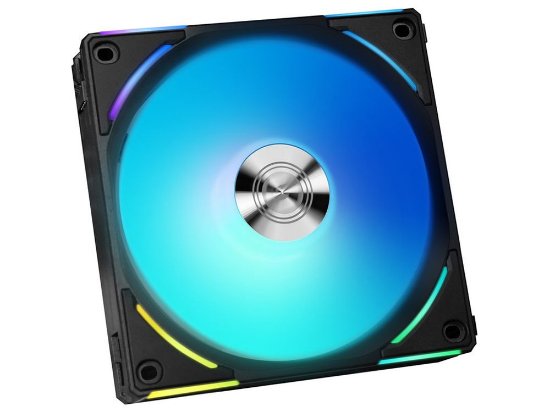 Ventilator LIAN LI Uni Fan AL120 V2 RGB PWM, 120mm, črni