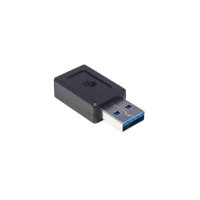 Adapter OCTIO, USB 3.2 (M) na USB-C (Ž), črn