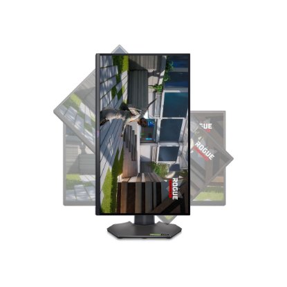 Gaming monitor 25" DELL G2524H, FHD, IPS, 280Hz, 1ms, 400cd/m2, FreeSync, pivot, črni