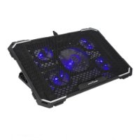 Hlajenje za prenosni računalnik WHITE SHARK GCP-20 Ice Ghost, do 17,3", črno