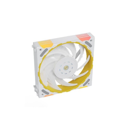 Ventilator YESTON ZC-ZhuiShen TI, PWM, 120mm, do 2200 okr/min, beli