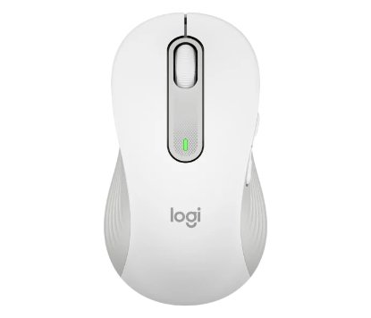 Miška LOGITECH M650 L, za levičarje, brezžična, optična, 4000dpi, USB, BT, bela