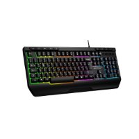 Tipkovnica EPOCH Tethys, Rainbow, membranska, črna, UK/SLO/HR layout, USB