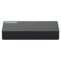 Stikalo INTELLINET 561730, 10/100 Mbps, 8-portno, plastično, kabel Cat5e 1m